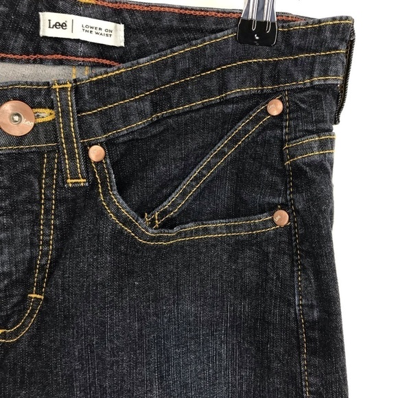 Lee Lower on the Waist Capri Jeans Size 8M - Picture 4 of 10
